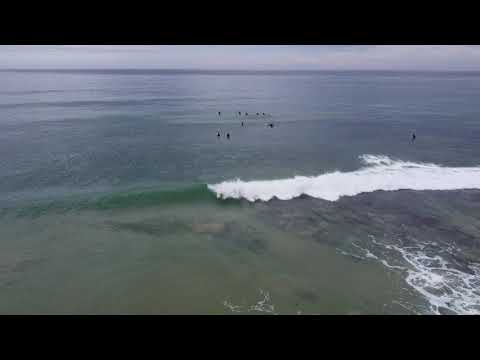 Fun surf spot at Lake Tyers