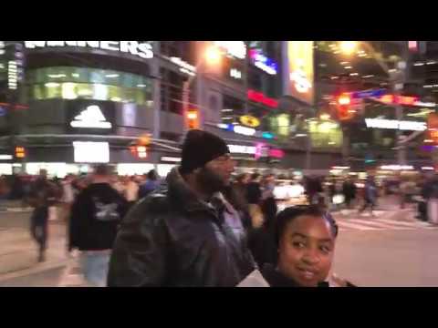 Downtown Toronto Late Night Walk - Through the Crazy Yonge St. Crowds During Nuit Blanche - 4K