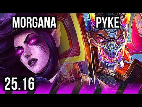 MORGANA & Jhin vs PYKE & Zeri (SUP) | KR Master | 25.16