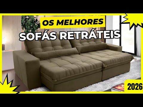 ???? SOFÁ RETRÁTIL VALE A PENA EM 2026? Veja os 3 Melhores SOFÁS RETRÁTEIS do Ano