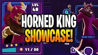 *NEW* THE HORNED KING (GEAR TIER 5) SHOWCASE &amp; GAMEPLAY! - Disney Sorcerer&#39;s Arena