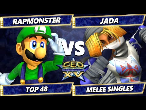 CEO 2025 - RapMonster (Luigi) Vs. Jada (Sheik) Smash Melee - SSBM