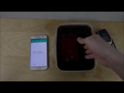 Samsung galaxy vs nokia 3310 cocacola experiment