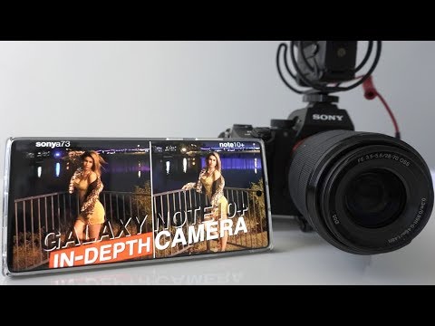 Samsung Galaxy Note10+ vs Sony Alpha A7III Full Frame Camera | In-Depth Comparison Video
