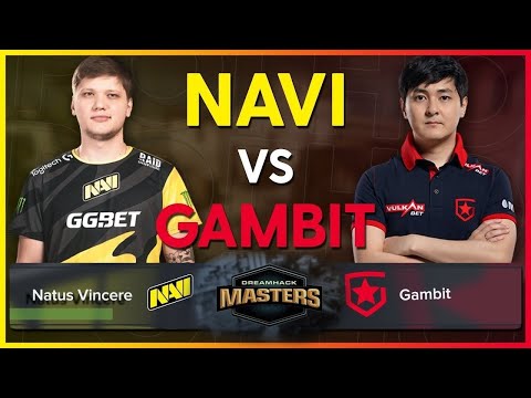 (EN) Na`Vi vs Gambit bo5 | Dream Hack Masters 2021 Final | Live stream 09.05.2021