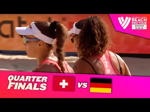 Anouk/Zoé vs. Ittlinger/Grüne - Quarter Final Highlights | Gstaad 2025 #BeachProTour