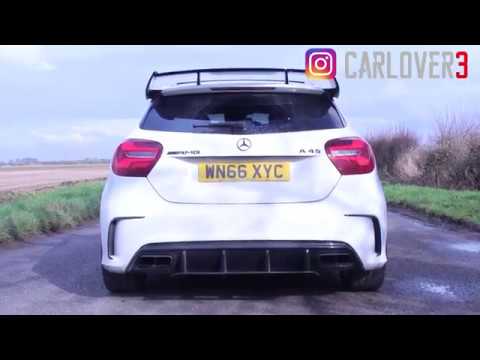 REMUS EXHAUST MERCEDES A45 AMG COLD START, REVS & LAUNCH CONTROL !!