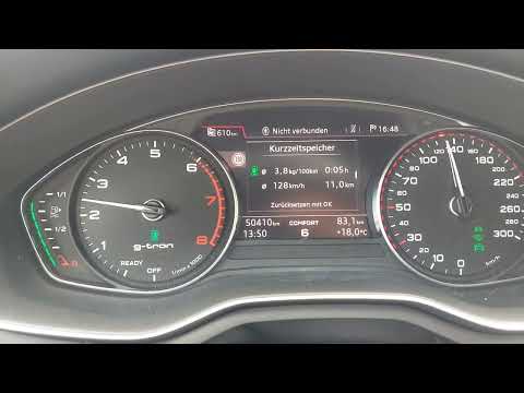 Verbrauch Audi A5 Sportback g-tron 2.0 tfsi 170ps im CNG Erdgas Betrieb Autobahn Fuel consumption