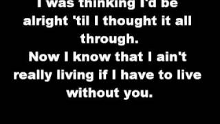 Chicago - I don&#39;t want to live without your Love (lyrics)