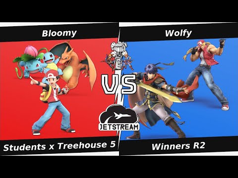 Students x Treehouse 5 Winners R2 - Bloomy (PKM Trainer) Vs. Wolfy (Ike, Terry) - SSBU