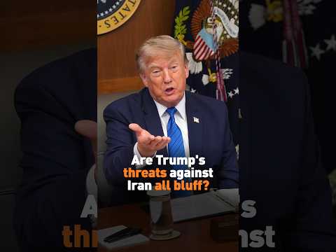 Is Trump bluffing his way through the Iran war?