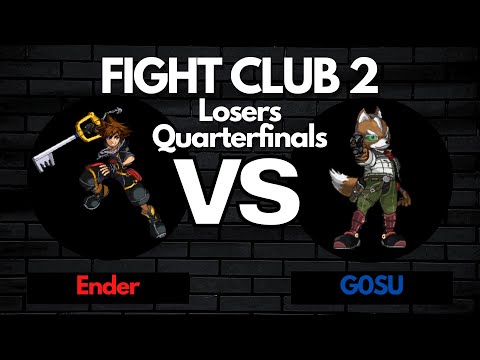 FIGHT CLUB 2: SSF2 Losers Quarters - Ender (Sora) vs G0SU (Fox)