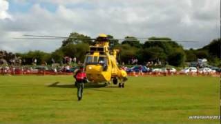 preview picture of video 'RAF Harrowbeer | RAF Search And Rescue Zh545  | 14/8/2011'