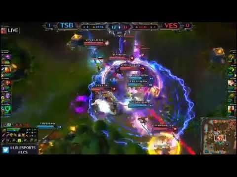 TSB VS VES Cris Renekton Epic Game 2   NA LCS Summer Promotion   Fan Made Highlights HQ
