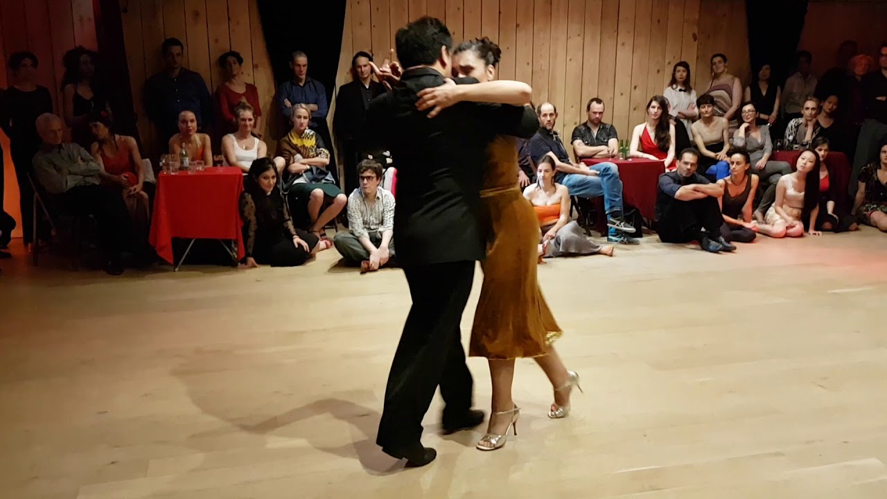 Marcelo El Chino Gutierrez & Delphine Blanco (démo 3/4) @ Milonga El Colectivo  _ Paris