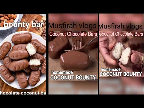 coconut chocolate bars