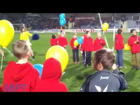 Erehaag + oplopen KVC Westerlo - Royal White Star Woluwe FC