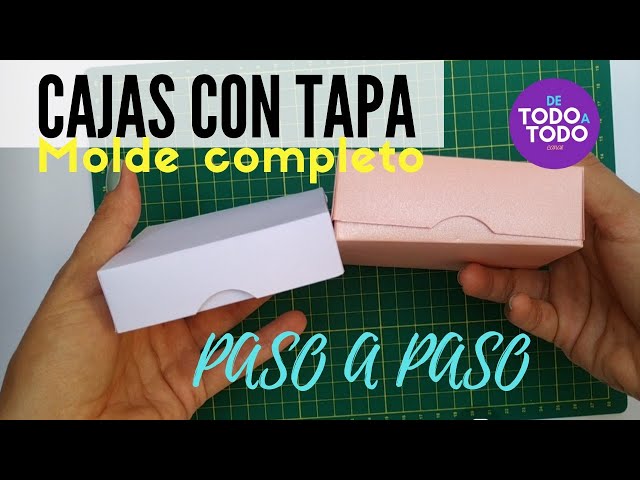 Vídeo relacionado con Caja de regalo rosa con tapa, 25 x 18 x 9 cm, mediana/grande