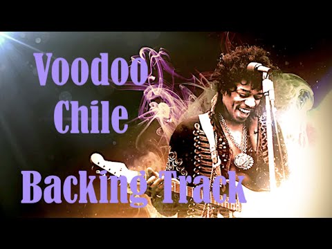 Jimi Hendrix Backing Track | VOODOO CHILE ( SLOW ) | Key D