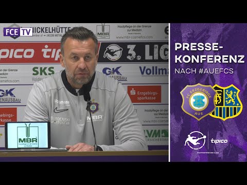 Die Pressekonferenz nach dem Heimspiel gegen den 1. FC Saarbrücken