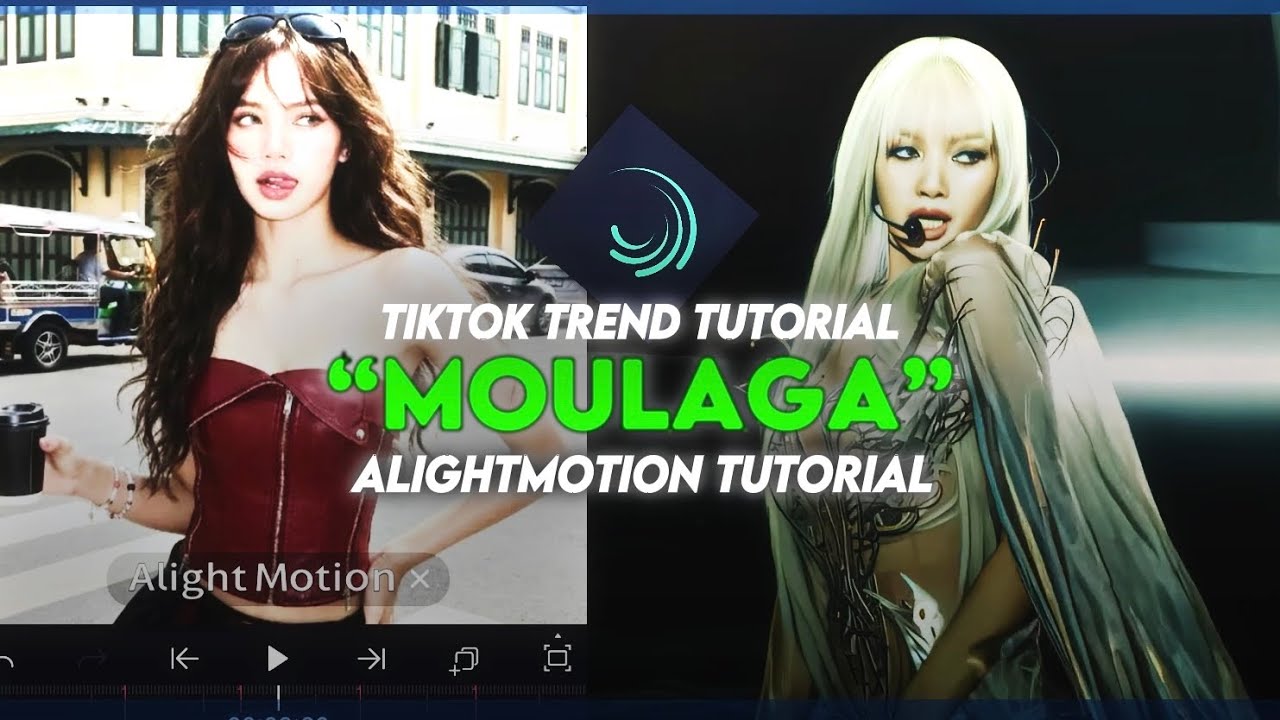 “Moulaga” new tiktok trend alightmotion tutorial