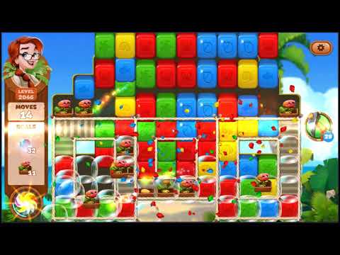 Lost Island Blast Adventure Level 2046 - NO BOOSTERS 🏝️ | SKILLGAMING ✔️