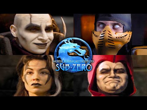 Mortal Kombat Mythologies Sub-Zero - All Bosses & Cutscenes (Legacy Kollection | 4K 60FPS)