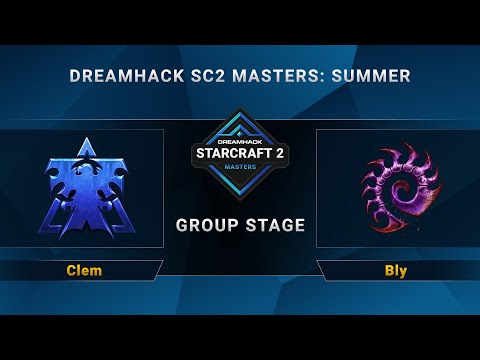 SC2 - Clem vs. Bly - DreamHack SC2 Masters Summer - Group A - EU