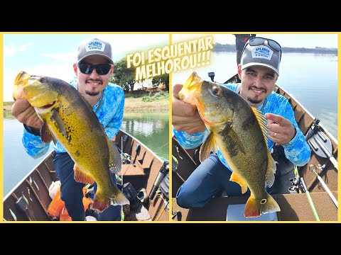 FOI ESQUENTAR JÁ MELHOROU A PESCARIA!!! Rio Paranapanema / Florínea-SP 