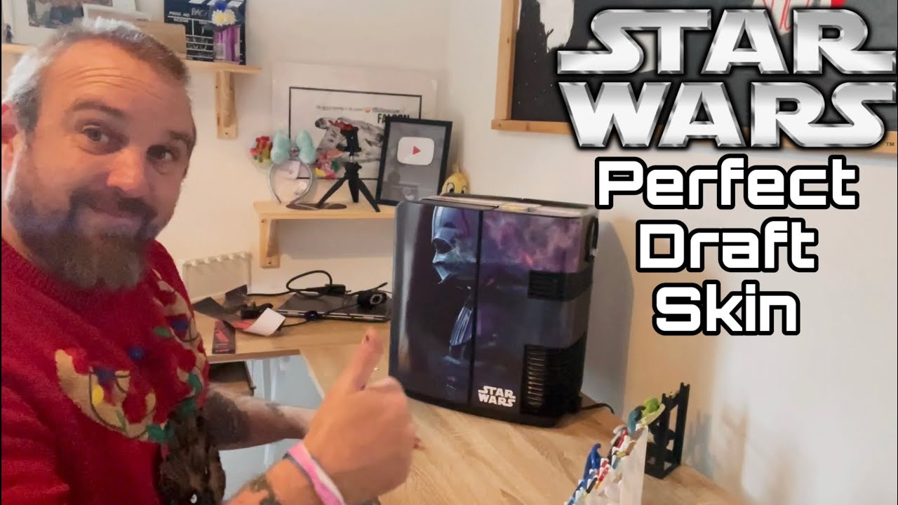 Perfect Draft Skin - Star Wars Darth Vader Skin - Premium Pump Wraps