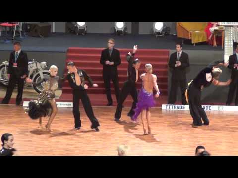 World Youth 2011: Edgaras Brazas - Viktorija Gaidyte - Samba 2. Round