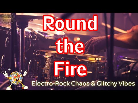 FuzzCulture – Round the Fire | Electro-Rock Chaos & Glitchy Vibes