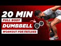 🔥 20-Minute Full Body Dumbbell Fat Loss Circuit at Home #Shorts | BJ Gaddour