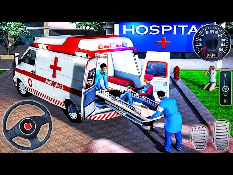 Ambulance Rescue Driver Simulator World - Offroad Emergency Hero Van Drive - Android GamePlay