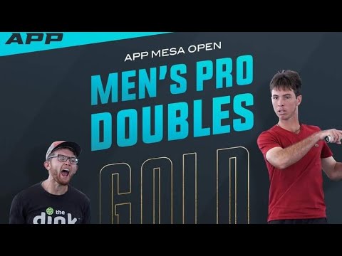 JW Johnson and Austin Gridley Pickleball Men's Pro APP Mesa Open Champions 2022