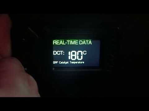 DPF Monitor Menu Overview
