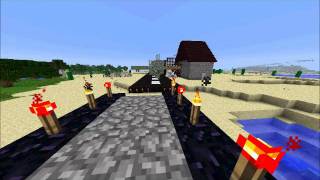 preview picture of video 'Minecraft town #2 / Minecraft miestas #2'