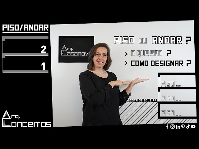 PISO vs ANDAR: o que são e como designar, tudo o que a lei nos diz sobre estes dois conceitos.