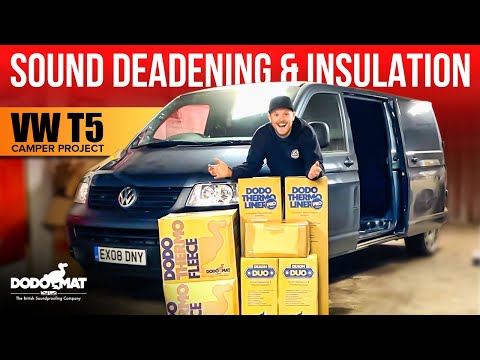 Dodo Mat Sound Deadening & Insulation - T5 Camper Build