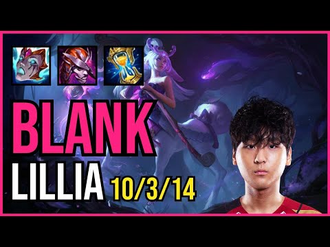 BLANK - LILLIA vs. KARTHUS Jungle | KR Challenger | PATCH 10.25