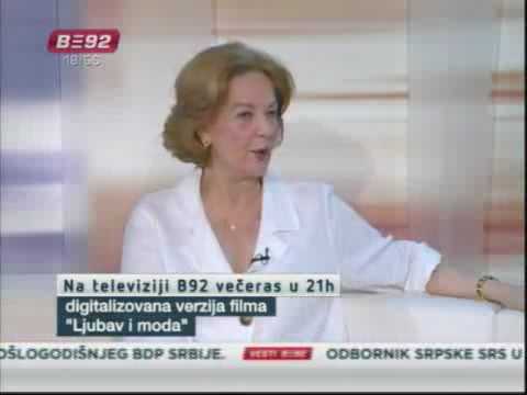 Gost Vesti B92 -  Beba Lončar