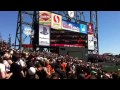 The fabulous Bud E Luv 8/28/11 sfgiants 7th inning stretch