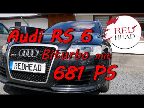 Audi RS6 Biturbo 681 hp - Ride on the cannonball - One of 500! |Redhead