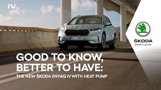 The new ŠKODA ENYAQ iV: with Heat Pump Trailer