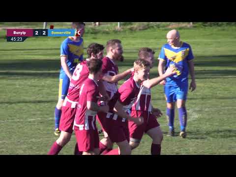 2019 State 5 Sth, Rd 21- Bunyip Strikers v Somerville Eagles