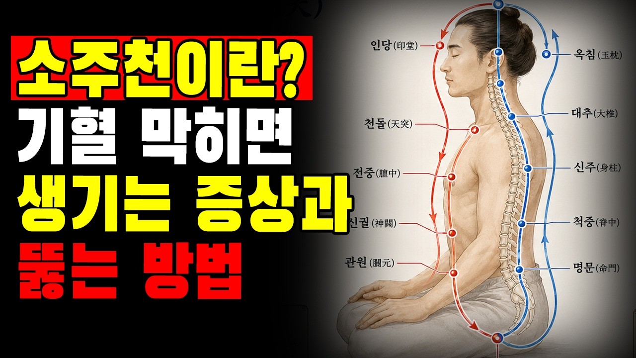 소주천의 비밀 | 기혈이 막히면 몸에 나타나는 신호와 뚫는 법 [60·70대 필독]