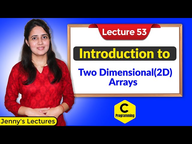 Understanding Two Dimensional (2D) Arrays in C Programming | Galaxy.ai
