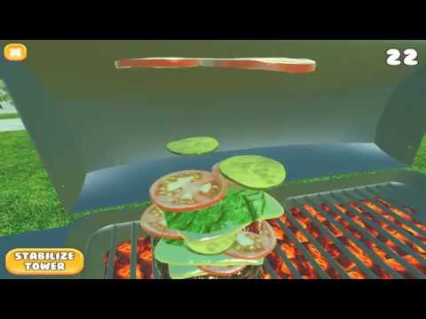 Mr. Hamburger Tower Builder 2 Video