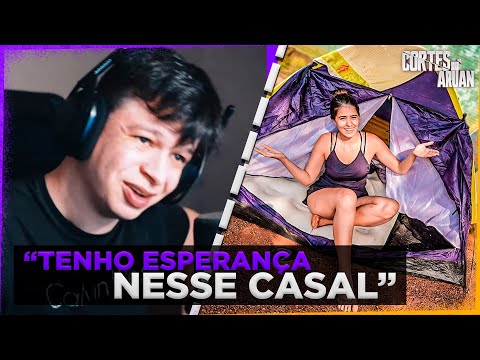 ARUAN REAGE A MONTEI MEU ACAMPAMENTO 🙏 (DANI NOBREGA) - Cortes do Aruan