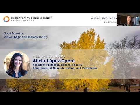 Meditation on the Lawn - Alicia López Operé 12/7/20